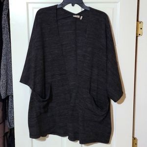 Logo mid sleeve cardi